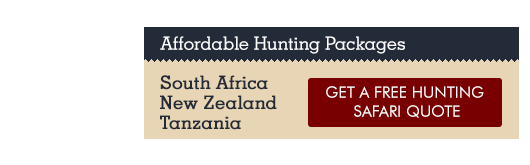 Request a Free Hunting Safari Quote